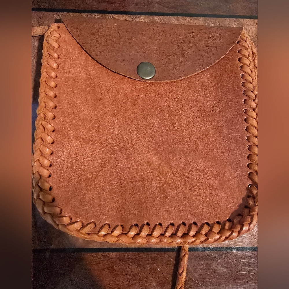Handcrafted Leather Crossbody Bag
